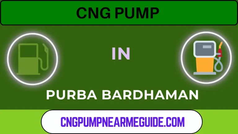 CNG Pump In Purba Bardhaman