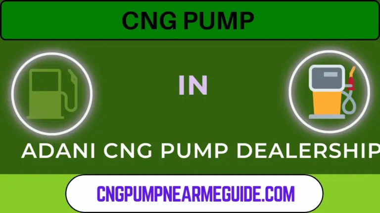 adani cng pump dealership