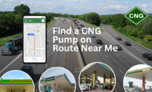 Find a CNG Pump on Route Near Me