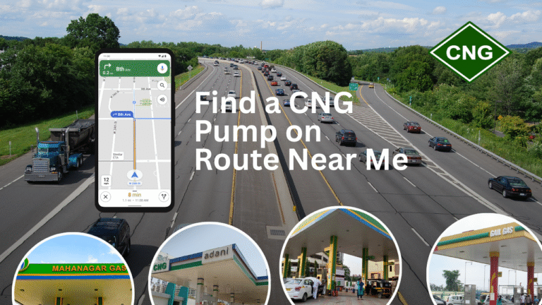 Find a CNG Pump on Route Near Me