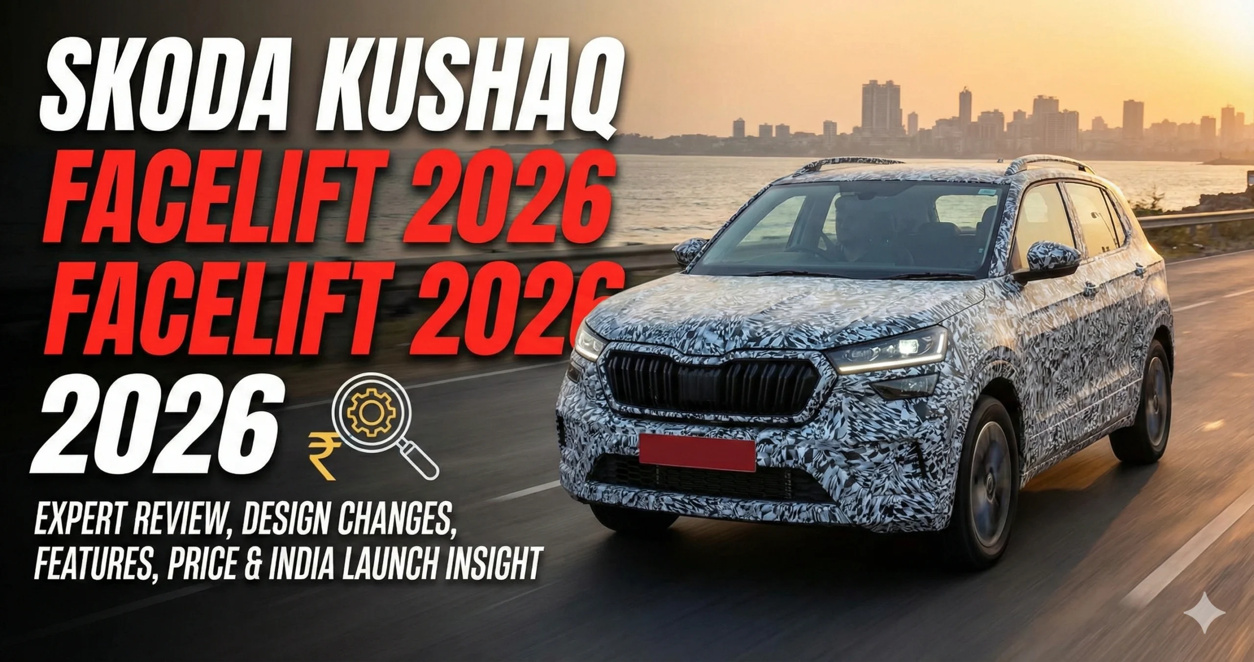 Skoda Kushaq Facelift 2026